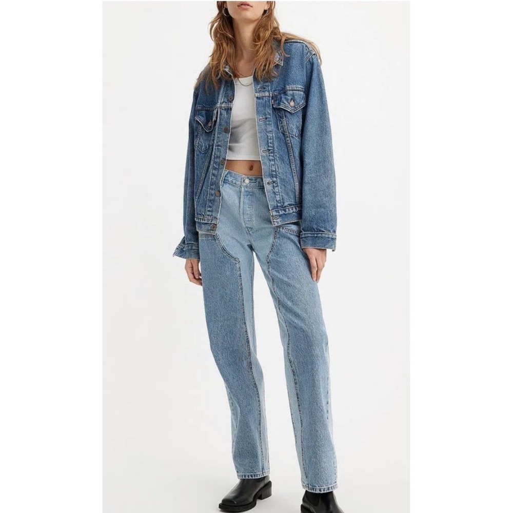 LEVI'S 501 90's panelled jeans Raw Hem, Size 30